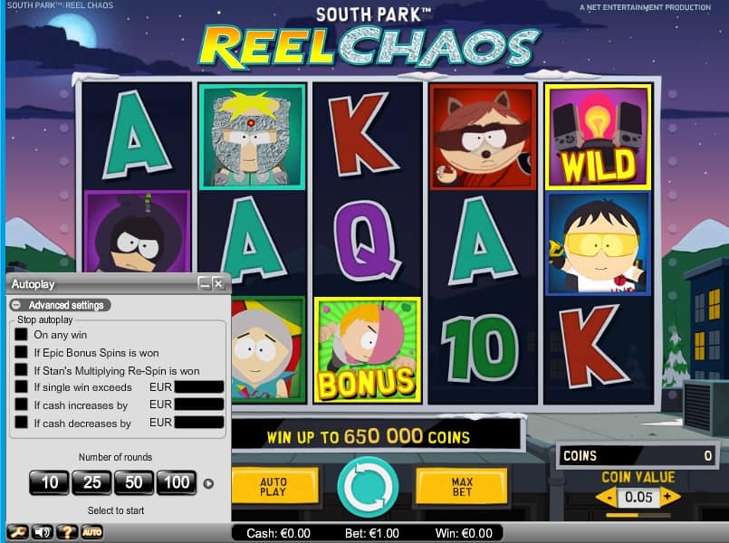 South Park Reel Chaos Slot