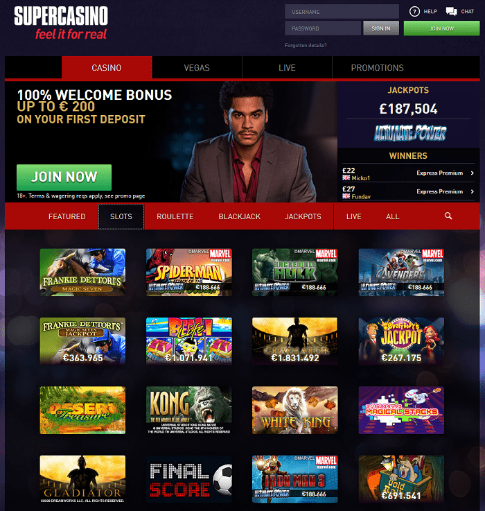 supercasino review