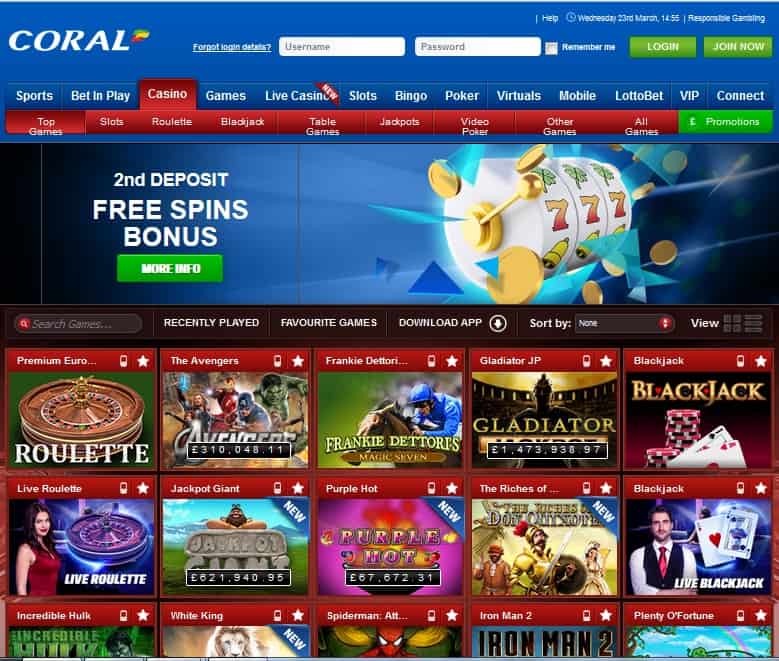 Coral Casino Review