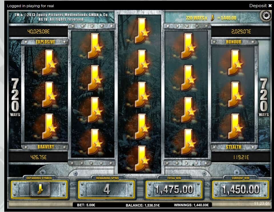 isoftbet rambo jackpot slot