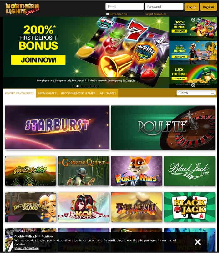 Northern Lights casino review