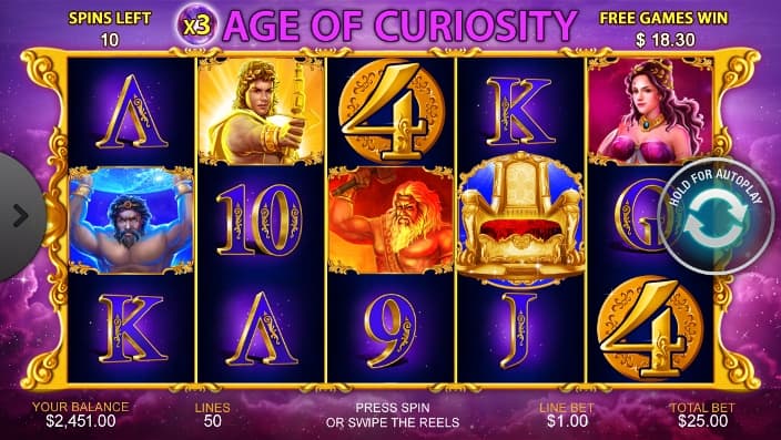 age of curiosity casino game