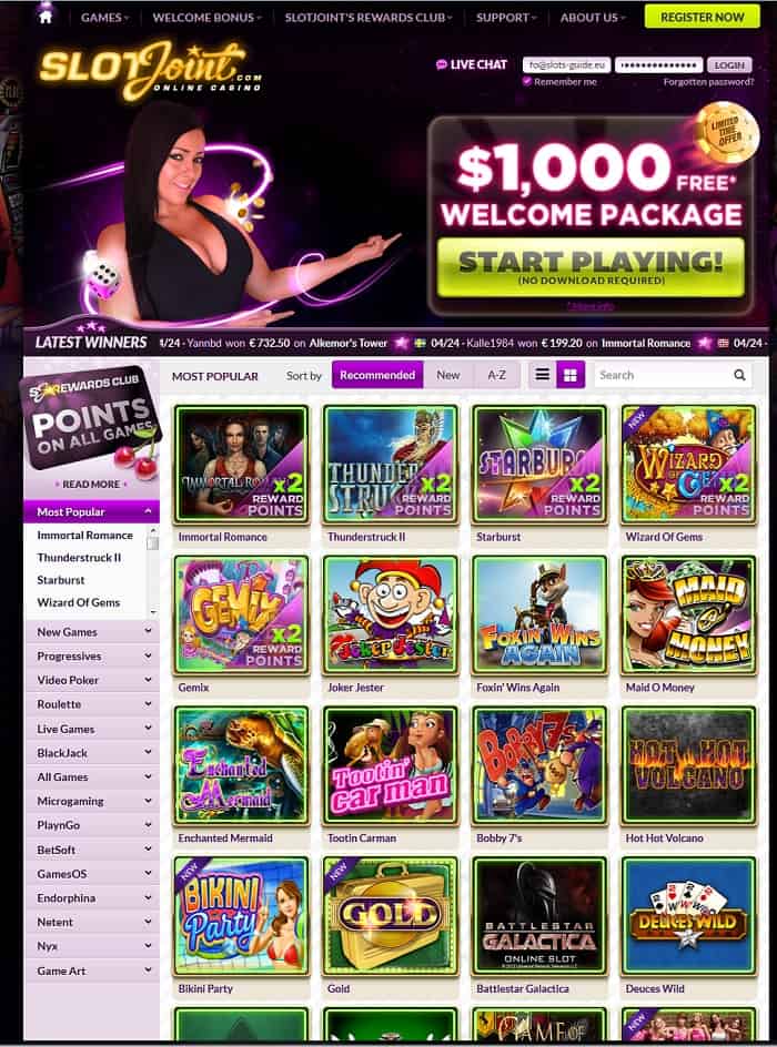 slotjoint casino review