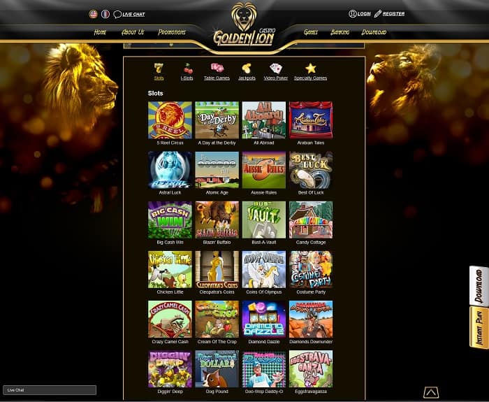 golden lion online casino scam or legit