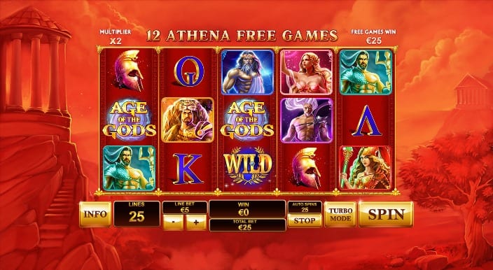 age of the gods athena free games