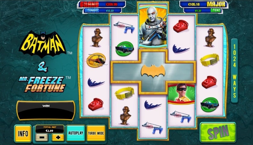 batman mr freeze fortune slot