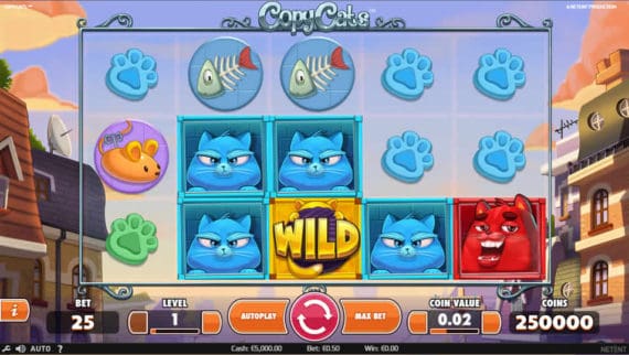 CopyCats Slot Machine by Netent