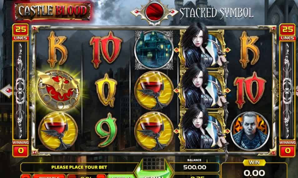 Castle Blood Slot Machine by gameart