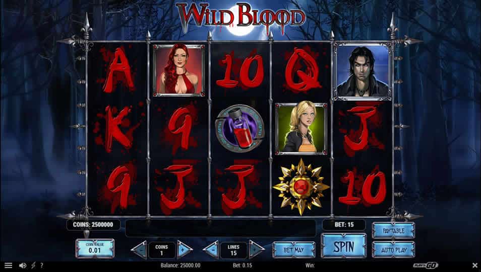 Wild Blood Slots Machine