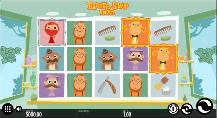 Barber Shop Uncut Slot Machine by Thunderkick