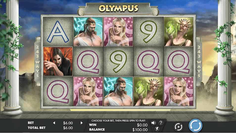 Olympus Slot Machine by Genesis