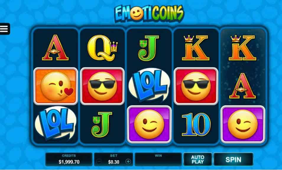 Emoticoins Slot Machine by Microgaming