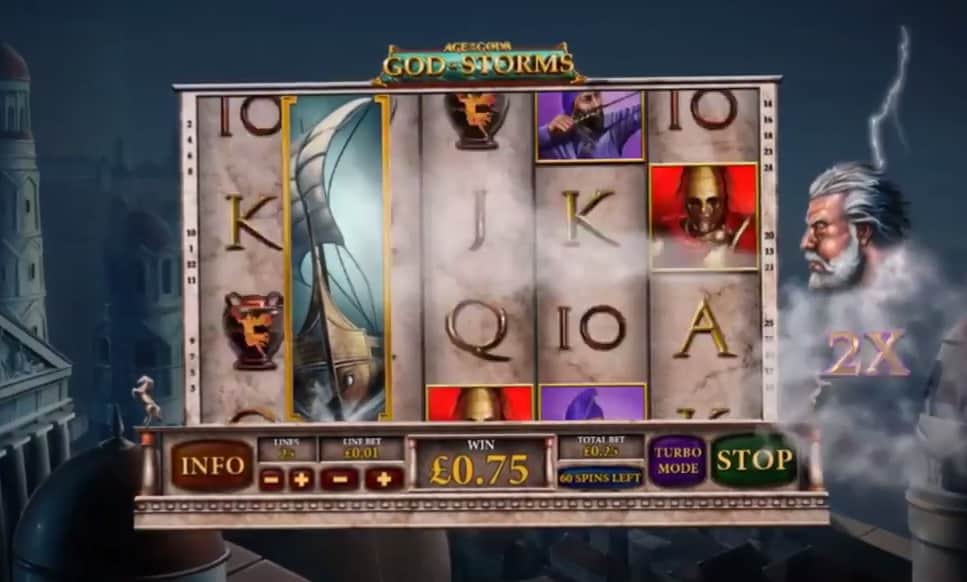 age of the gods god of storms slot