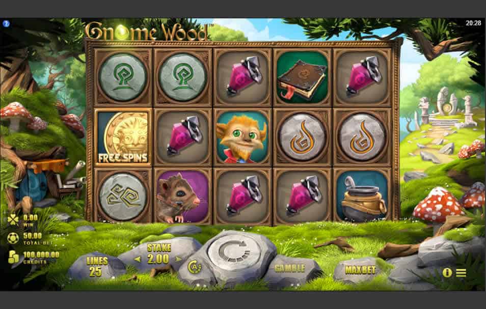 Gnome Wood Slot Machine by Microgaming