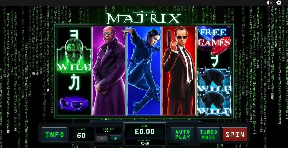 The Matrix slot Playtech