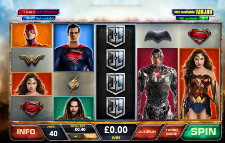 Justice League Slot Machine