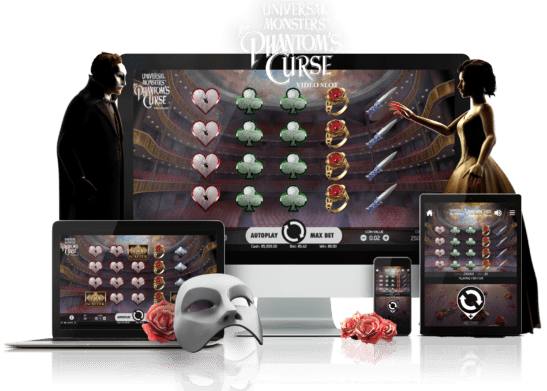 Universal Monsters The Phantoms Curse slot NetEnt