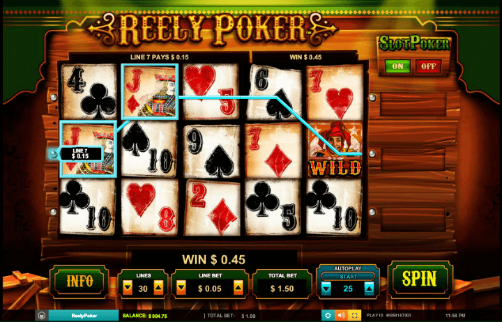 Reely Poker Slot