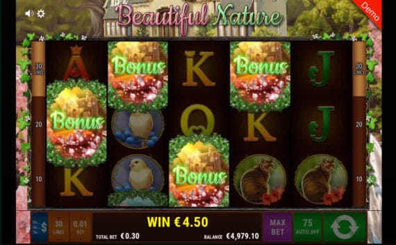 Beautiful Nature Slot by Gamomat