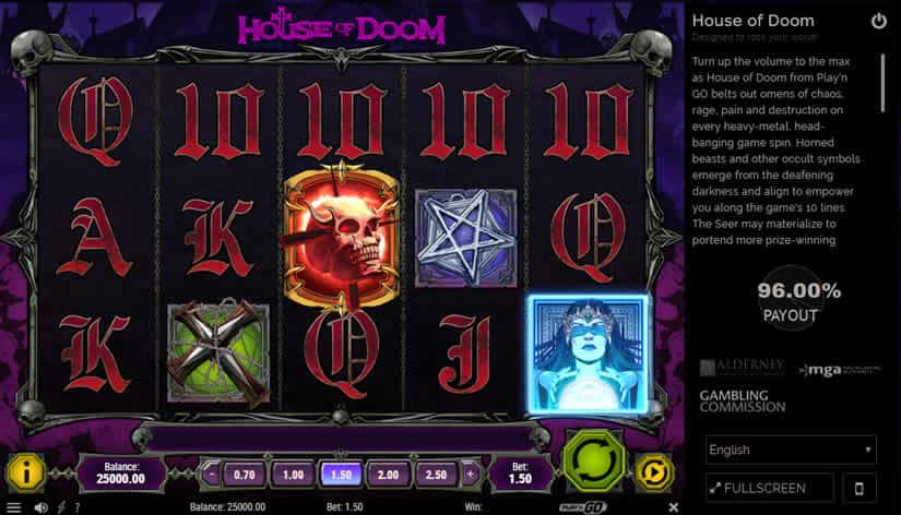 House of Doom Slot by Play'n Go