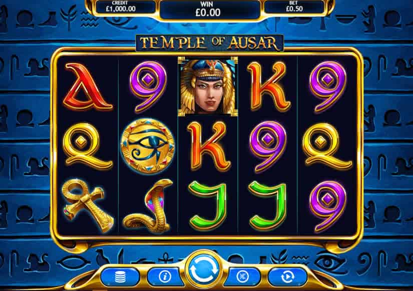 Temple of Ausar by Eyecon Casino Software