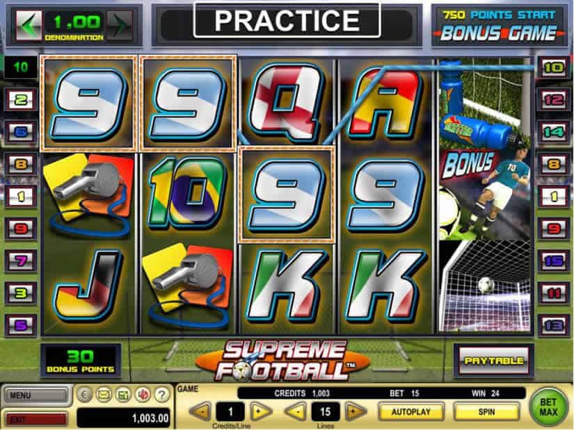 Supreme Futbol Slot by IGT