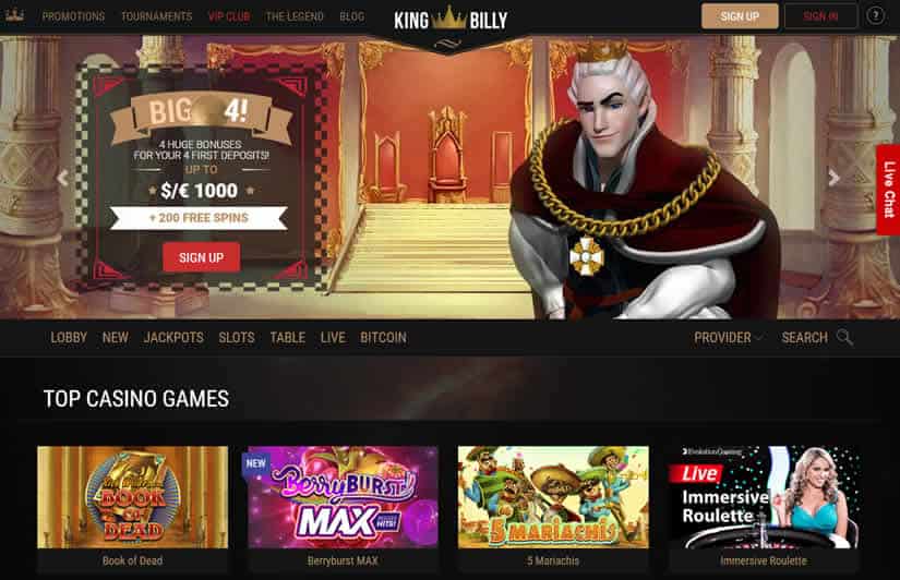 King Billy Casino Review Best Aussie Online Casinos Yes No Casino King Billy Casino Review Best Aussie Online Casinos Yes No Casino