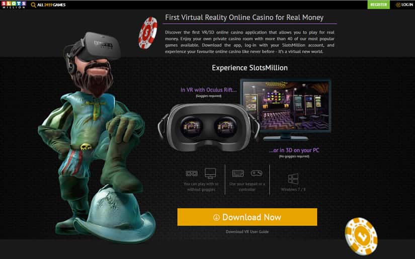 Virtual Reality Casino: Slots Million