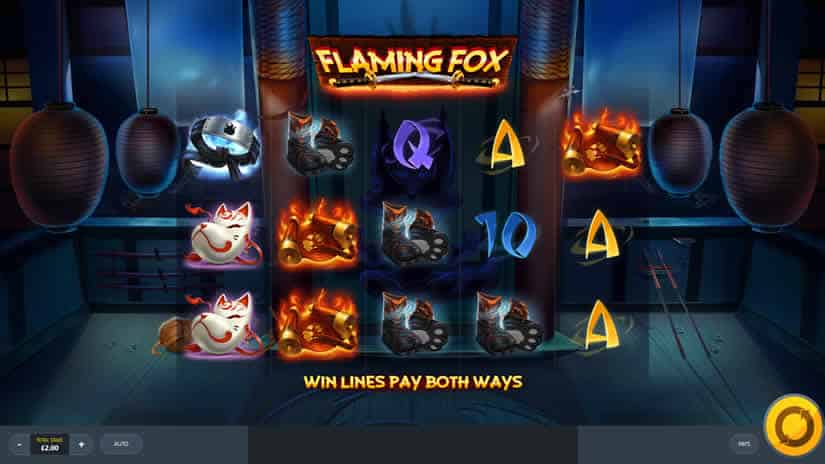 Flaming Fox Red Tiger Gaming