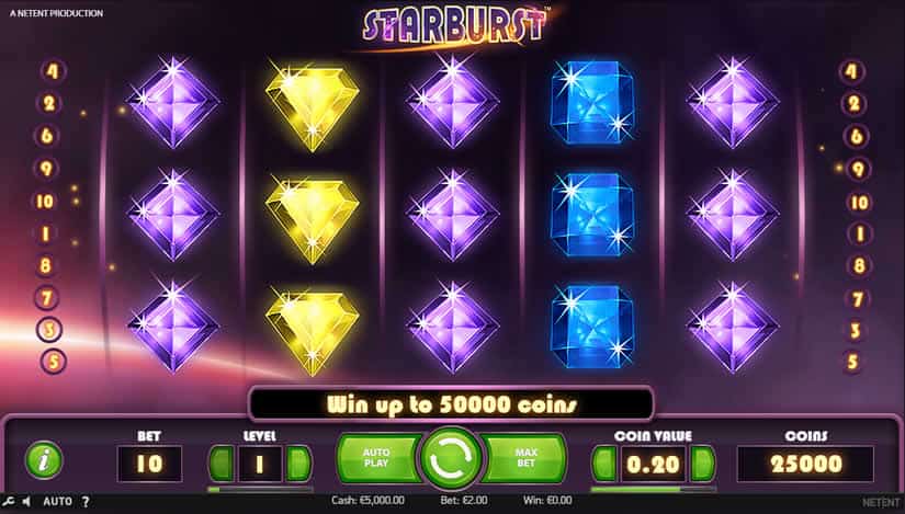 Starburst Slot by NetEnt