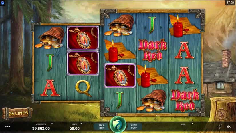 Wicked Tales Dark Red Slot by Microgaming