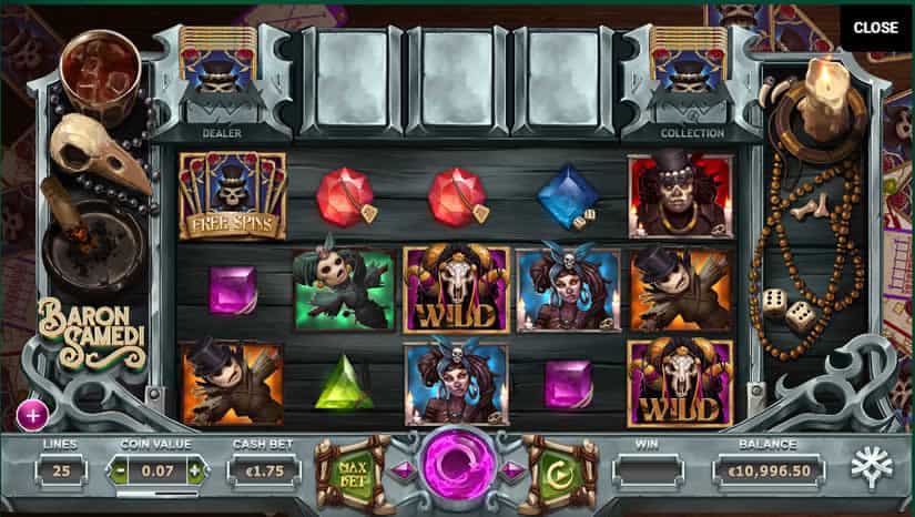 Baron Samedi Slot by Yggdrasil