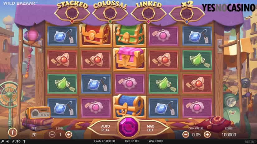 Wild Bazaar Slot by Netent