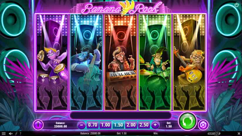 Banana Rock Slot by Play'n GO