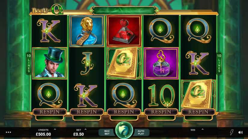 Book of Oz slot by Triple Edge Studios