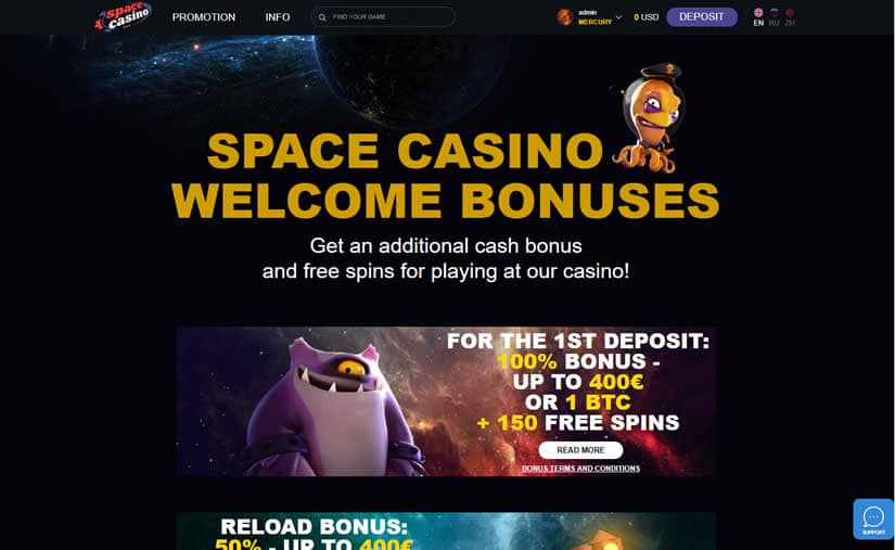 space casino отзывы