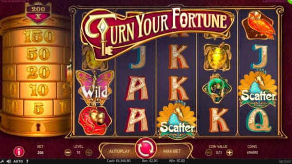 Turn your Fortune Slot by NetEnt