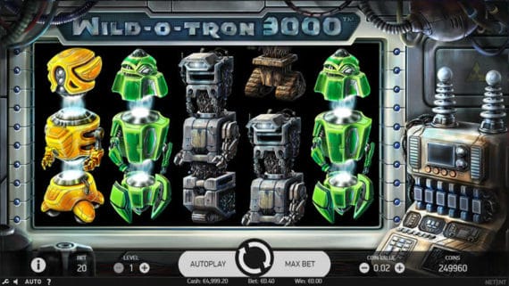 Wild-O-Tron 3000 Slot by NetEnt