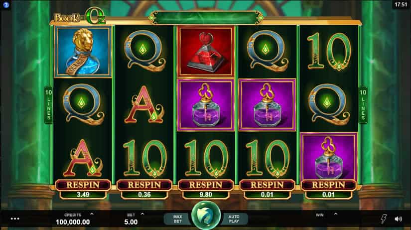 Book of Oz Slots Game Overview The wonderful world of Oz has inspired a handful of different slot machines, including this one from Microgaming.Book of Oz takes players to the heart of the /5.