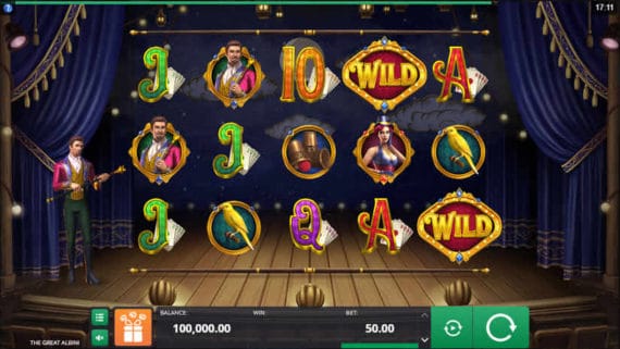 The Great Albini Slot by Microgaming