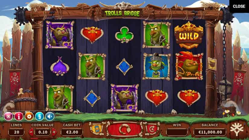 Trolls Bridge Slot by Yggdrasil