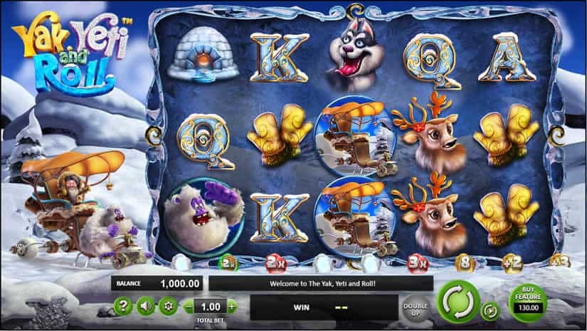 Yak, Yeti And Roll Slot by betsoft