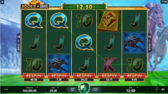 Bookie of Odds slot by Triple Edge Studios + Microgaming