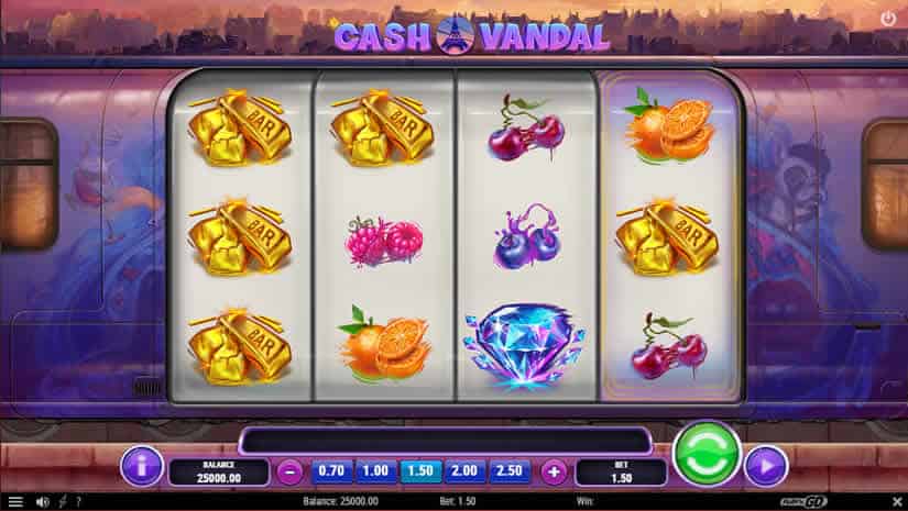 Cash Vandal slot by Play'N Go