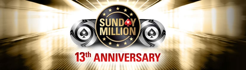 Pokerstars Sunday Million 13th Anniversary Results