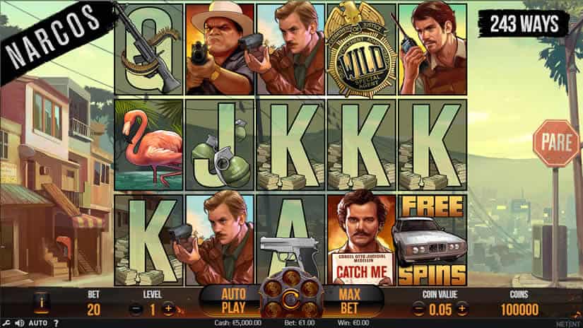 Narcos Slot by NetEnt