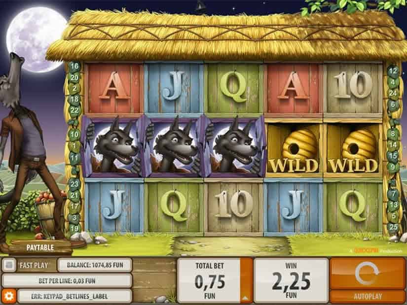 Virtual Reality Slots Big Bad Wolf Slot by Quickspin