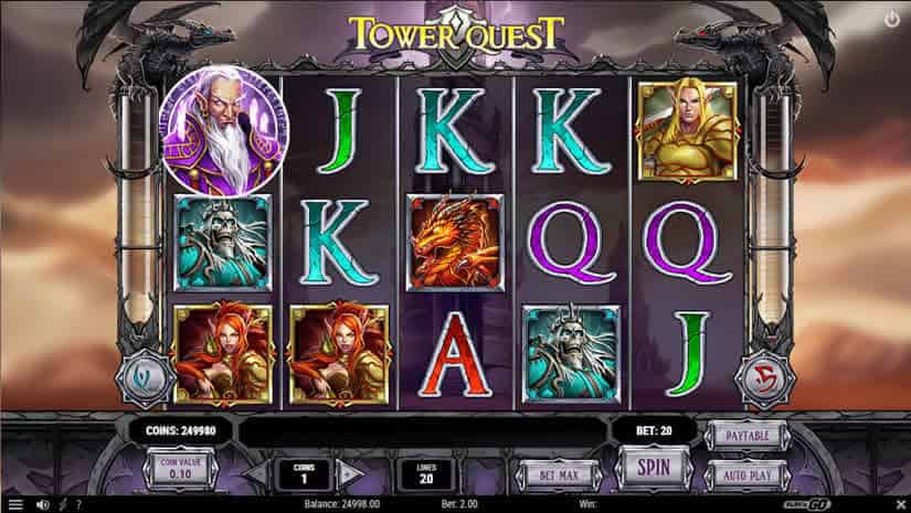 Virtual Reality Slots Tower Quest Slot by Play'N Go