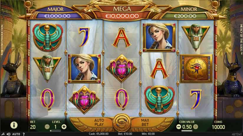 Mercy of the Gods slot by NetEnt