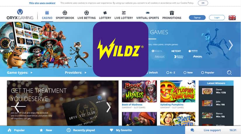 Oryx - Wildz partnership